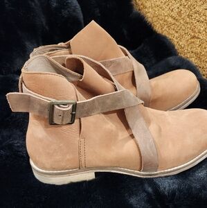 Free People Las Palmas Leather Ankle Boot